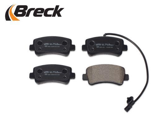Vauxhall Movano Mk II VAN 2.3 CDTI RWD Rear Brake Pads - main image