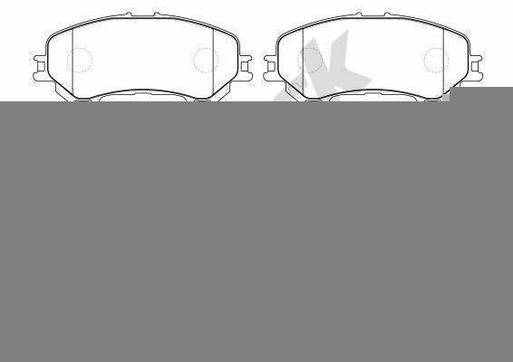 FIAT Talento Platform/ Chassis 1.6 D Front Brake Pads - main image