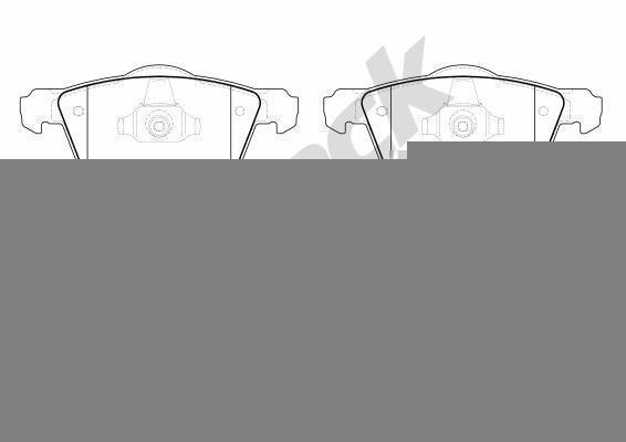 Volvo XC70 II D5 AWD Front Brake Pads - main image