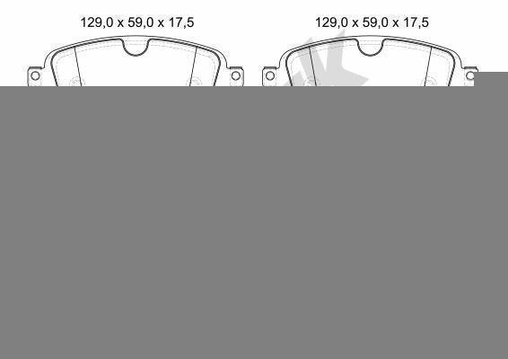 Audi A8 D5 45 TDI Quattro Rear Brake Pads - main image