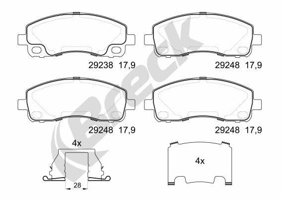 Mitsubishi Fuso Brake Pads - main image