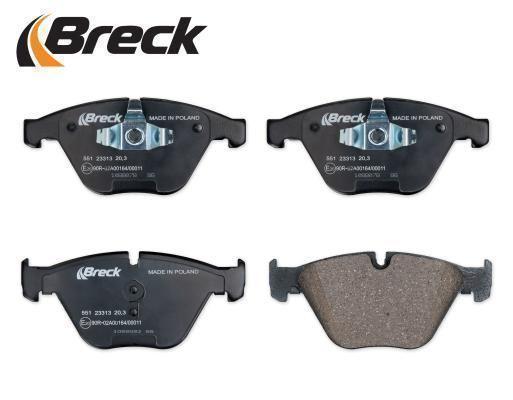 BMW 6 650 i Front Brake Pads - main image