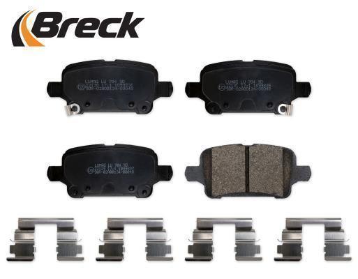 Vauxhall Astra Mk VII 1.6 Turbo Rear Brake Pads - main image