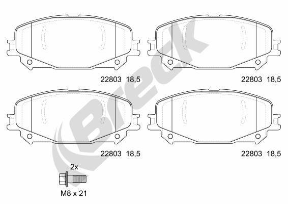 Renault Arkana I 1.6 E-TECH 145 Front Brake Pads - main image