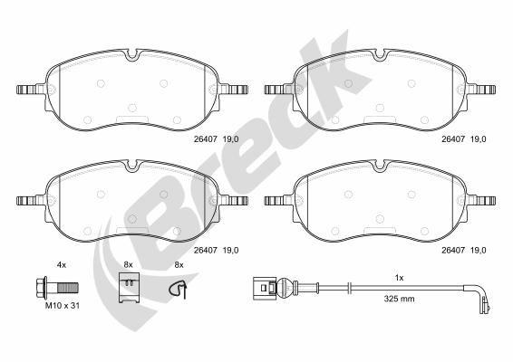 ID.5 GTX Front Brake Pads - main image