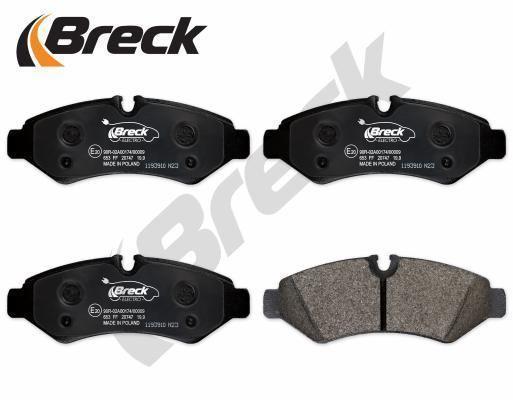 Mercedes-Benz Sprinter 3,5-t Furgon eSprinter Rear Brake Pads - main image