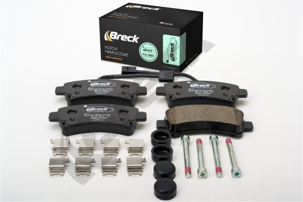 Vauxhall Movano Mk III VAN 2.2 D Rear Brake Pads - main image