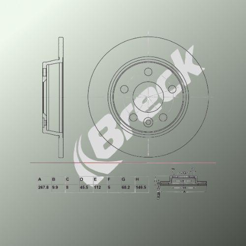 SEAT Alhambra 2.8 V6 4motion Rear Brake Discs - main image