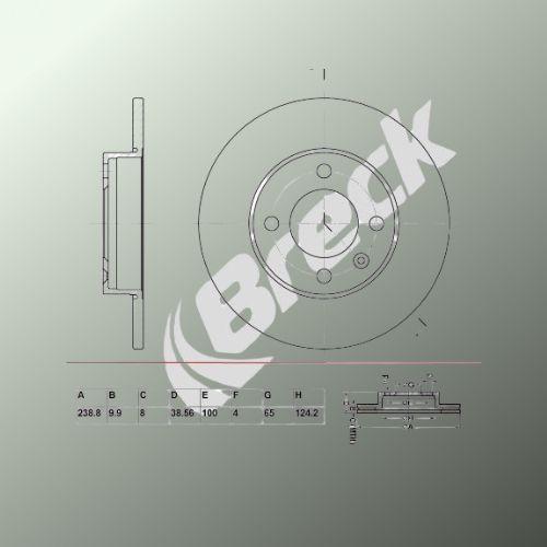 SEAT Ibiza Mk II 1.4 i Front Brake Discs - main image