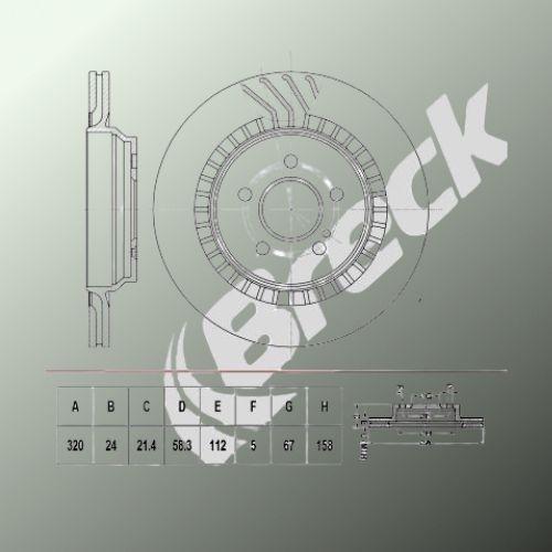 Mercedes-Benz S-Class S 420 CDI Rear Brake Discs - main image