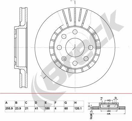 Daewoo LANOS 1.6 16V Front Brake Discs - main image