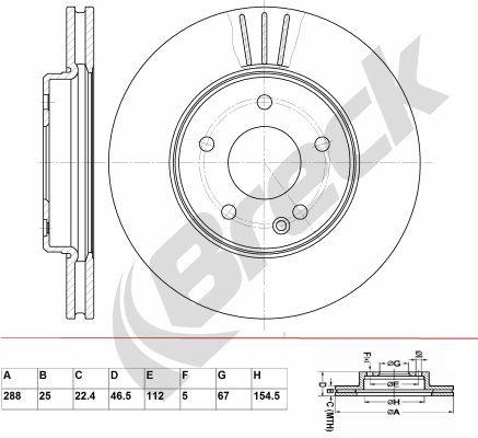 Mercedes-Benz E-Class E 200 Front Brake Discs - main image