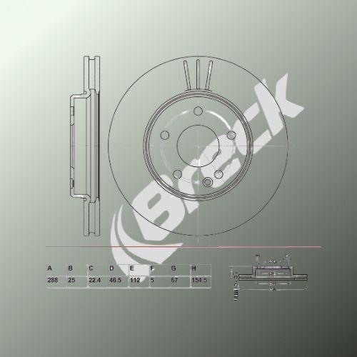 Mercedes-Benz E-Class E 200 Front Brake Discs - main image