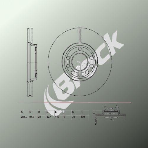 Vauxhall SIGNUM 2.2 i Front Brake Discs - main image