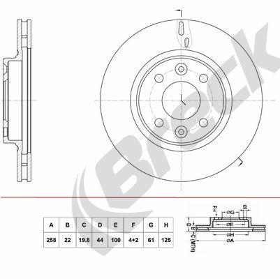 Dacia Sandero II TCe 90 Front Brake Discs - main image