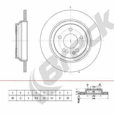 Ford MONDEO V Turnier 2.0 EcoBlue Rear Brake Discs - main image