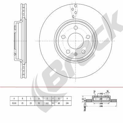 Audi A4 Allroad B9 40 TDI quattro Front Brake Discs - main image