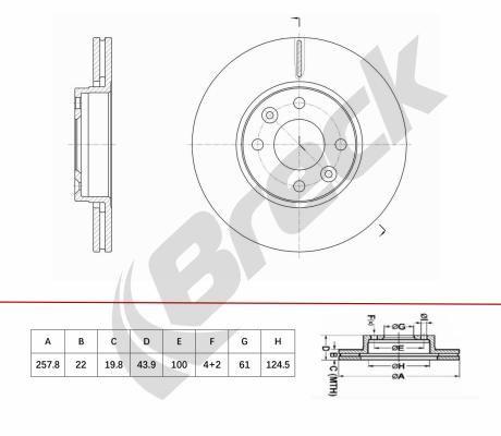 Dacia Sandero 1.6 MPI 85 Front Brake Discs - main image