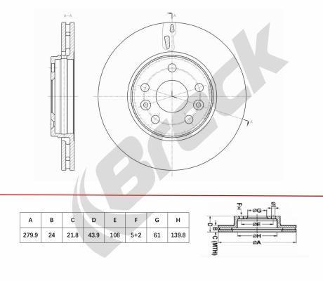 Renault Kangoo Express 1.5 dCi 95 Front Brake Discs - main image