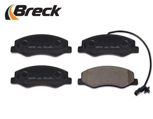 Vauxhall Movano Mk II VAN 2.3 CDTI RWD Rear Brake Pads - main image