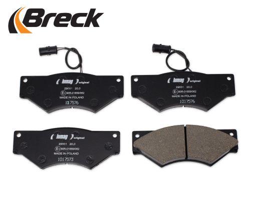 IVECO DAILY II Platform/ Chassis 59-12 Front Brake Pads - main image