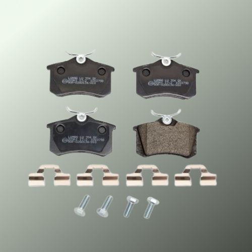 Audi A3 S3 Quattro Rear Brake Pads - main image