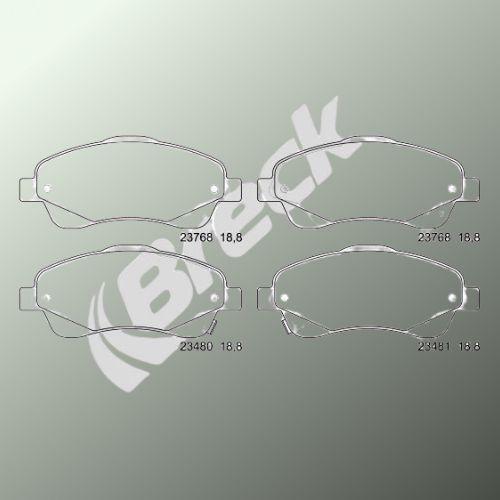 Toyota Avensis 2.0 VVT-i Front Brake Pads - main image