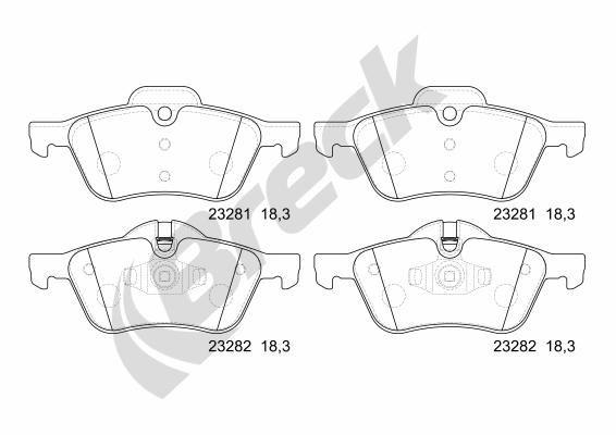 MINI Cooper S Front Brake Pads - main image