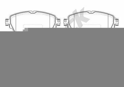 Mercedes-Benz C-Class Coupe C 200 d Front Brake Pads - thumbnail image 2
