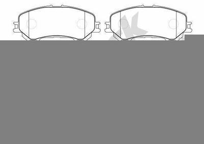 Nissan Qashqai II 1.7 dCi ALL MODE 4x4-i Front Brake Pads - thumbnail image 2