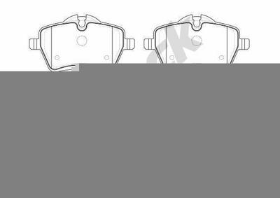 MINI Convertible John Cooper Works Front Brake Pads - thumbnail image 2