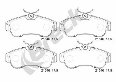 Nissan Micra III 1.2 16V Front Brake Pads - thumbnail image 2