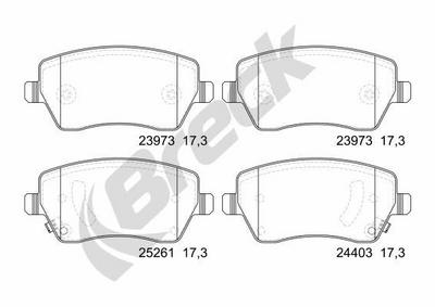 Nissan Micra IV 1.2 Front Brake Pads - thumbnail image 2
