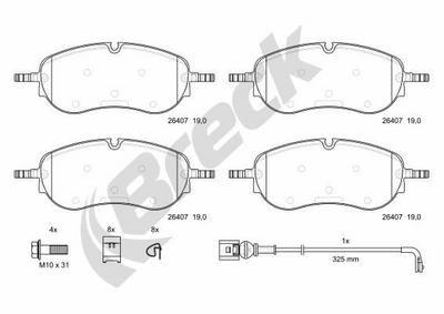 ID.5 GTX Front Brake Pads - thumbnail image 2