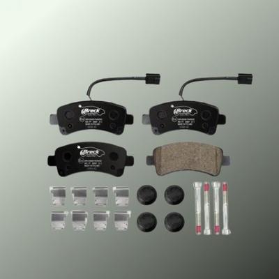 Vauxhall Movano Mk III VAN 2.2 D Rear Brake Pads