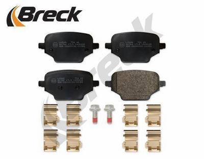 Vauxhall Combo Mk IV Furgon/Minivan 1.2 Rear Brake Pads