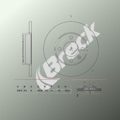 SEAT Ibiza Mk II 1.0 i Front Brake Discs