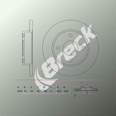 Mazda 121 III 1.25 Front Brake Discs