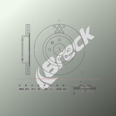 Dacia LOGAN 1.2 16V Front Brake Discs