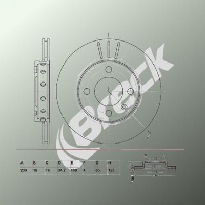 SEAT AROSA 1.4 Front Brake Discs