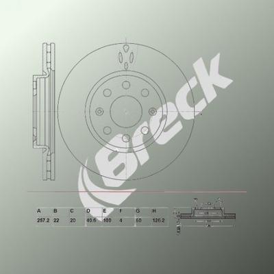 Vauxhall Corsa Mk III 1.0 Front Brake Discs