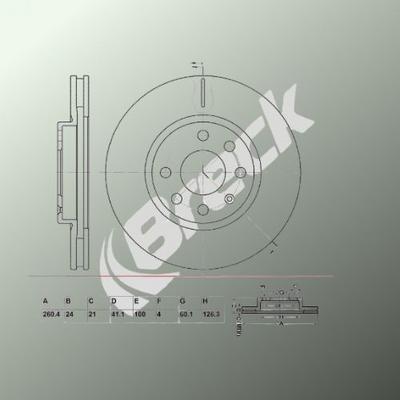 Vauxhall Corsa Mk II 1.3 CDTI 16V Front Brake Discs