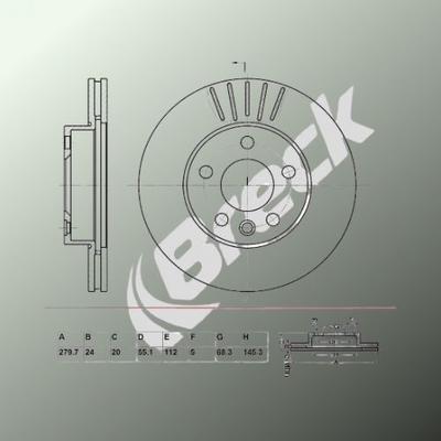 Volkswagen TRANSPORTER / CARAVELLE Mk IV Bus (70B, 70C, 7DB, 7DK, 7 1.9 TD Front Brake Discs