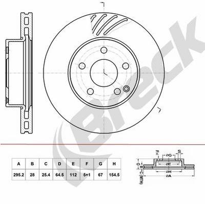Mercedes-Benz E-Class E 250 CDI / BlueTEC 4-matic Front Brake Discs - thumbnail image 2