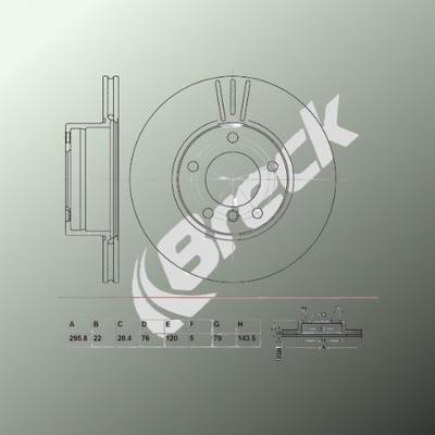 BMW 5 520 d Front Brake Discs