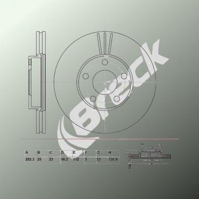 Volkswagen Passat B5 1.6 Front Brake Discs