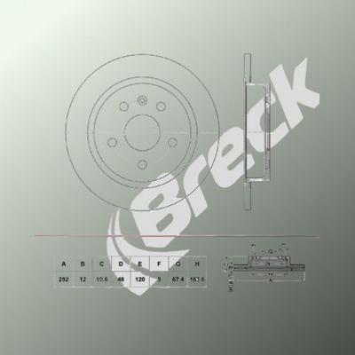 Vauxhall INSIGNIA Mk I Country Tourer 1.6 Turbo Rear Brake Discs