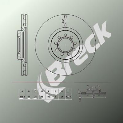 IVECO DAILY IV Platform/ Chassis 35C10, 35S10 Front Brake Discs
