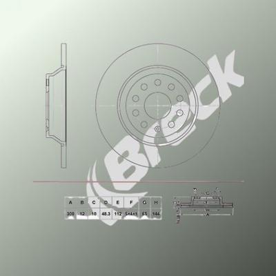 Audi A3 1.0 TFSI Rear Brake Discs