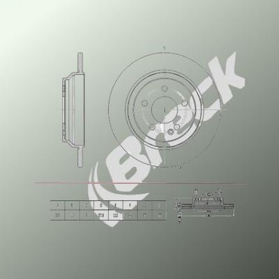Ford MONDEO V Liftback 1.0 EcoBoost Rear Brake Discs